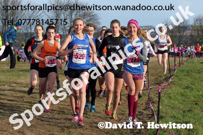 Women under-17s and 20s Start Fitness HEHL, Aykley Heads, Durham. Photo: David T. Hewitson/Sports for All Pics